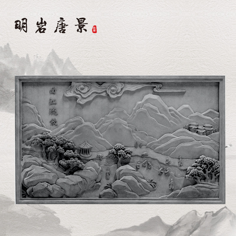 关中八景之曲江流饮